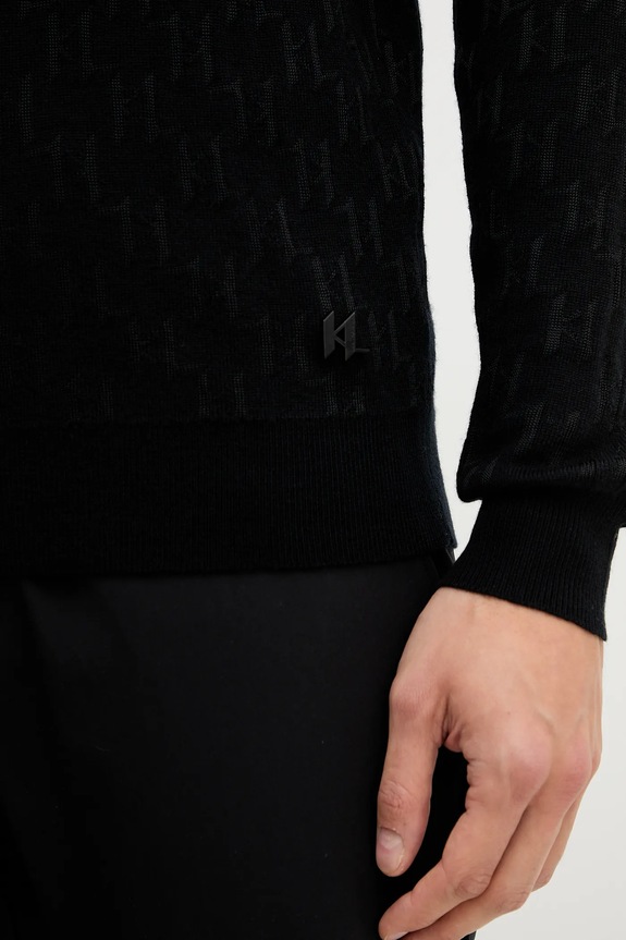 Πουλόβερ με προσθήκη μαλλιού Karl Lagerfeld 554302.655018