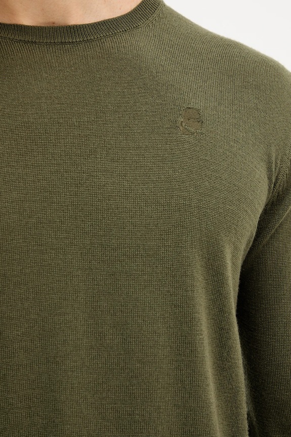 Μάλλινο πουλόβερ Karl Lagerfeld 554399.655000 πράσινο