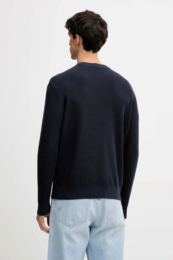 Abbigliamento United Colors of Benetton maglione in cotone 10C1K10AI blu navy