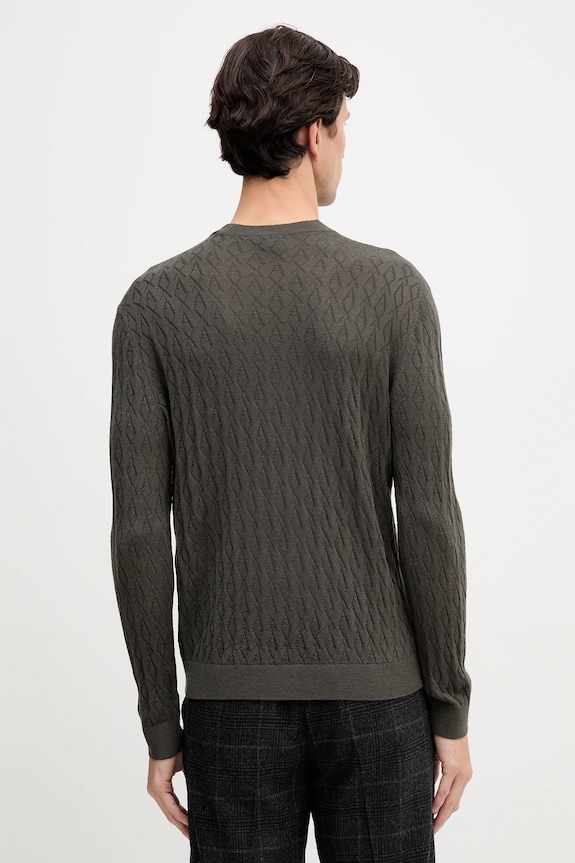 Îmbrăcăminte Armani Exchange pulover din amestec de lână XM000878.AF11982 verde