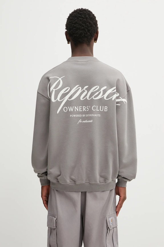 Represent cotton sweatshirt Owners Club Script without gray OCM100007