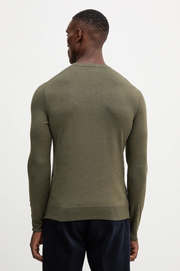 Îmbrăcăminte Hackett London pulover de lână HM7000006 verde