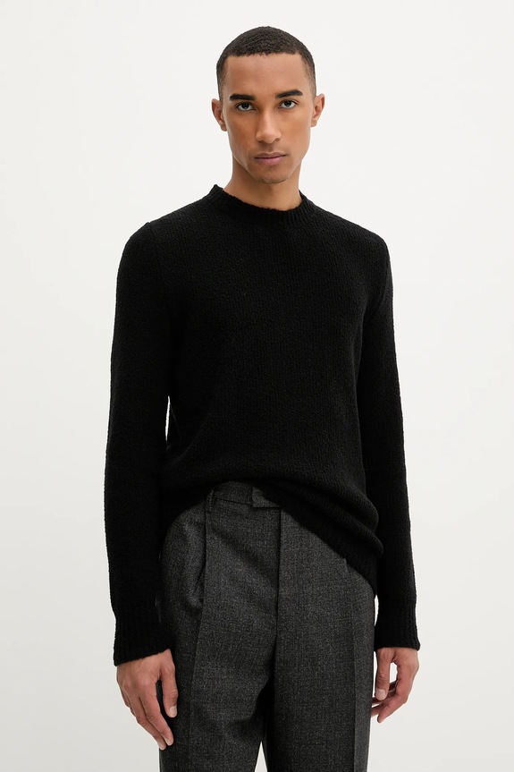 BARENA VENEZIA sweter z wełną Knitwear Mareselo pozostałe czarny KNU5294.509