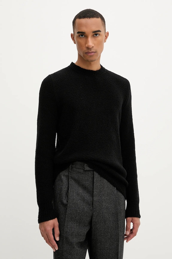 BARENA VENEZIA sweter z wełną Knitwear Mareselo pozostałe czarny KNU5294.509