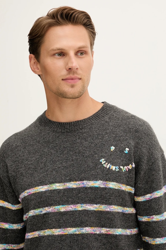 Μάλλινη μπλουζα PS Paul Smith γκρί M2R.507Z.T22516