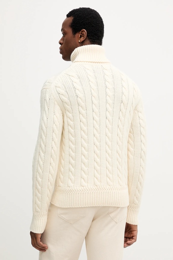 Odjeća Vuneni pulover Bally MKN087 bež