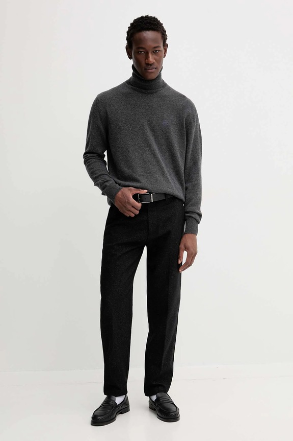 Bally pulover de cașmir MKN08O gri AW25