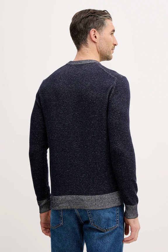 Odzież Guess sweter z dodatkiem wełny JACK M5BR28.Z0531 granatowy