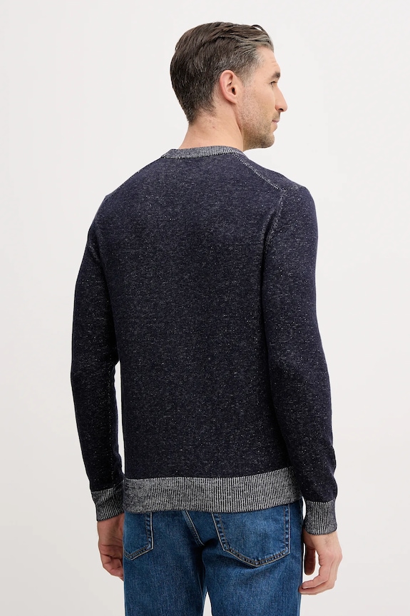 Odzież Guess sweter z dodatkiem wełny JACK M5BR28.Z0531 granatowy
