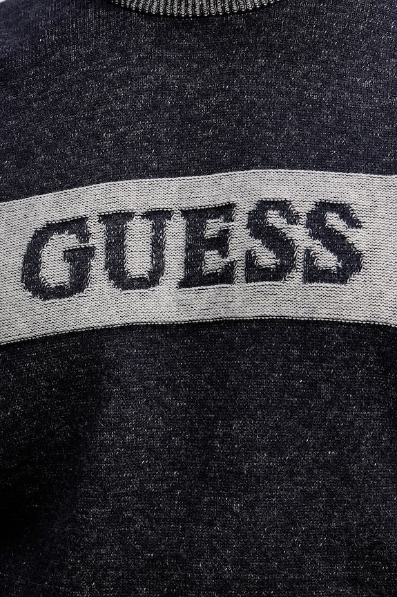 Guess sweter z dodatkiem wełny JACK M5BR28.Z0531 granatowy