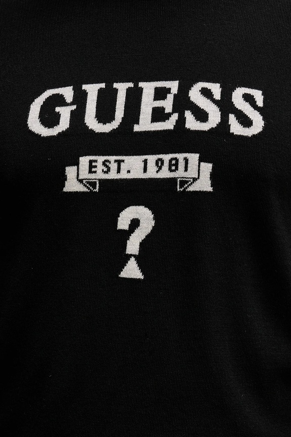 Guess sweter z domieszką jedwabiu HAMMOND M5YR00.Z0122 czarny