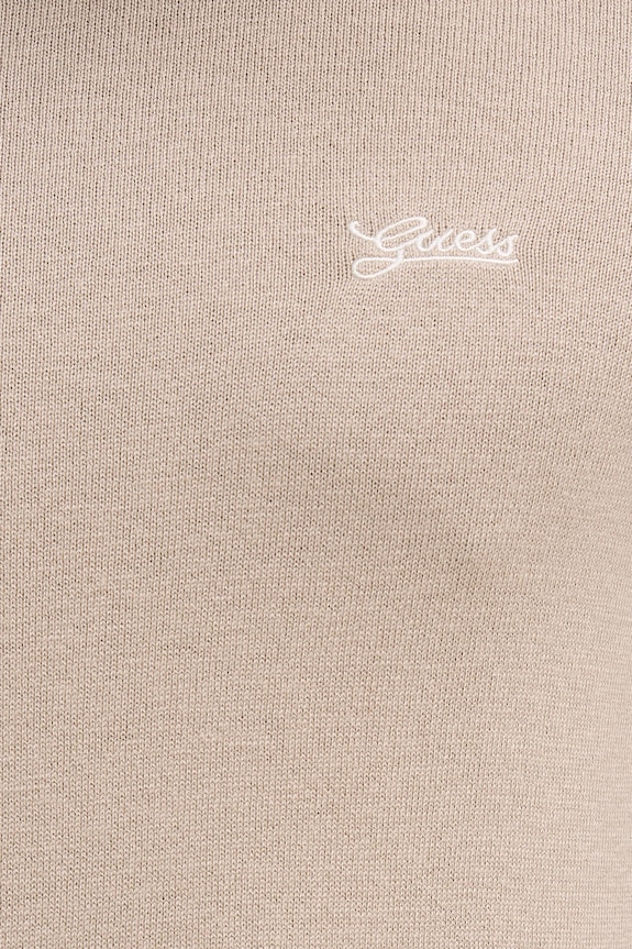Свитер с примесью шелка Guess DANIEL M5YR26.Z0122 бежевый