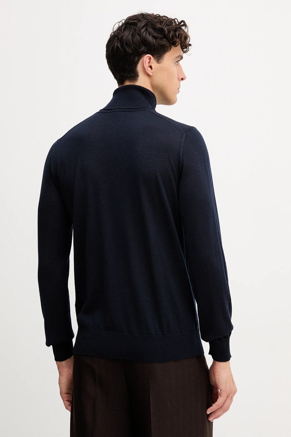 Vlnený sveter Emporio Armani 8N1M43.1M67Z tmavomodrá