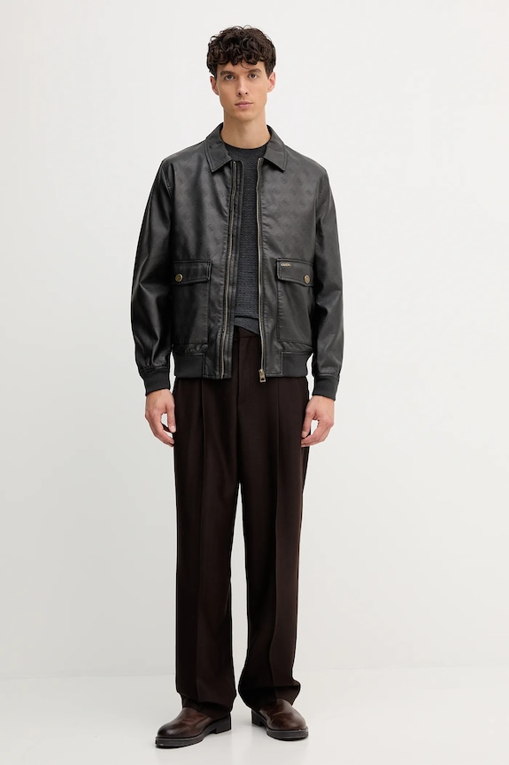 Vlnený sveter Emporio Armani EM002196.AF13851 sivá AW25