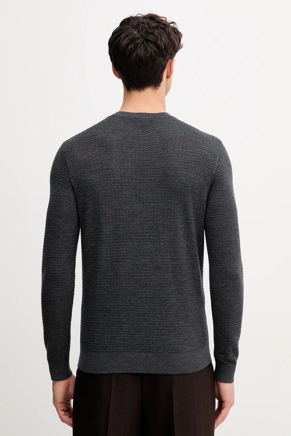 Oblečenie Vlnený sveter Emporio Armani EM002196.AF13851 sivá
