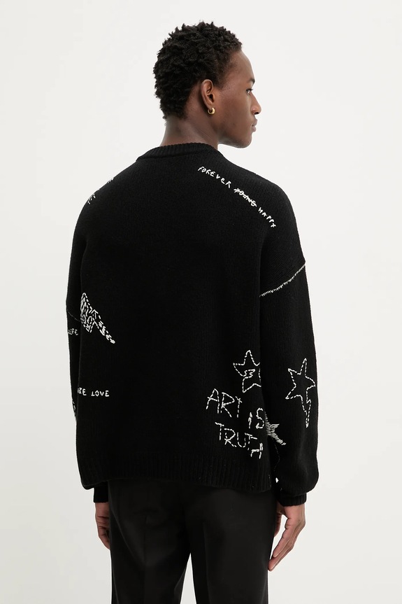 Oblečenie Vlnený sveter ZADIG&VOLTAIRE KMSW01790 čierna