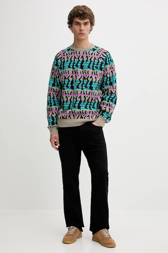 Puma pulover 632499 multicolor AW25