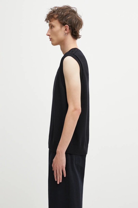 Γιλέκο adidas Originals P Ess Knit Vest JY2651 μαύρο AW25
