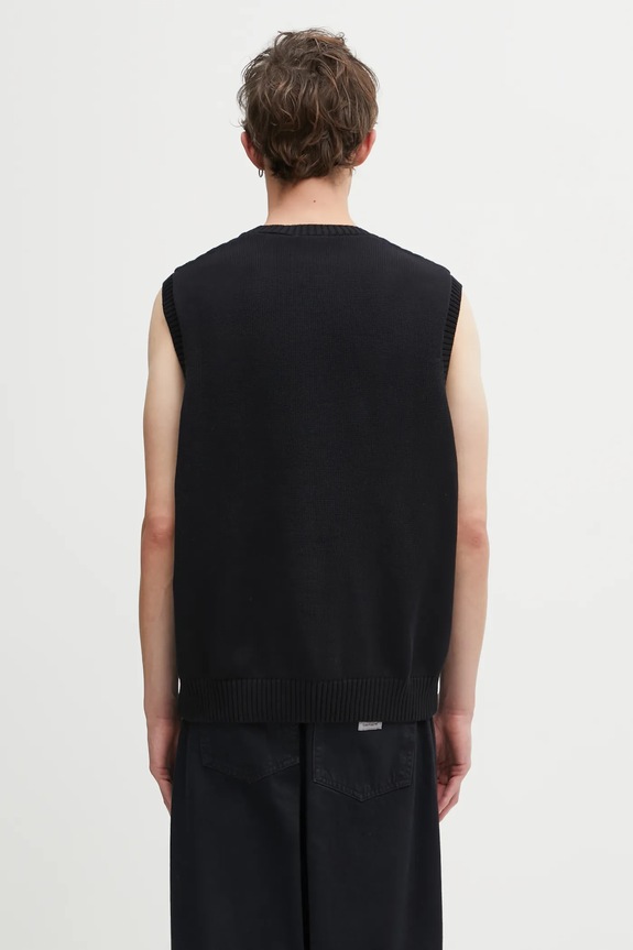 Ρούχα Γιλέκο adidas Originals P Ess Knit Vest JY2651 μαύρο