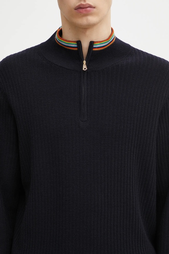 Paul Smith sweter wełniany 0 granatowy M1R.548Z.T02825