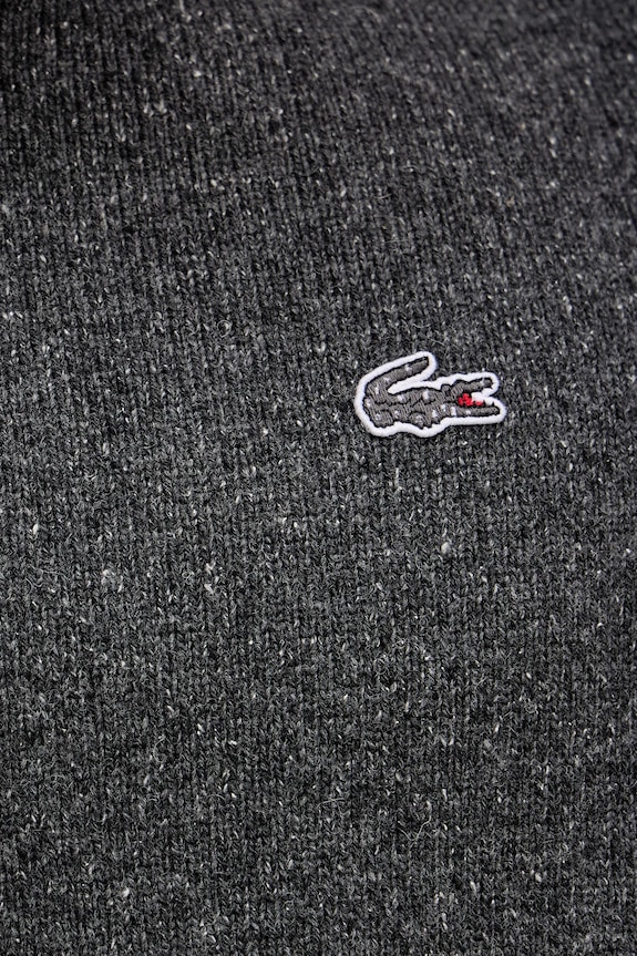 Lacoste pulóver gyapjúkeverékből AH5173 szürke
