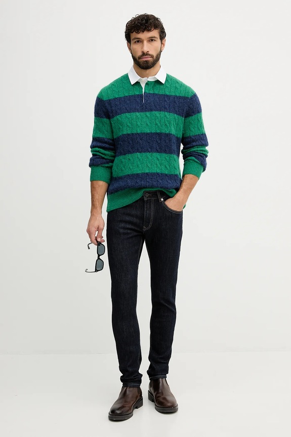 Sveter Polo Ralph Lauren 710979096 zelená AW25