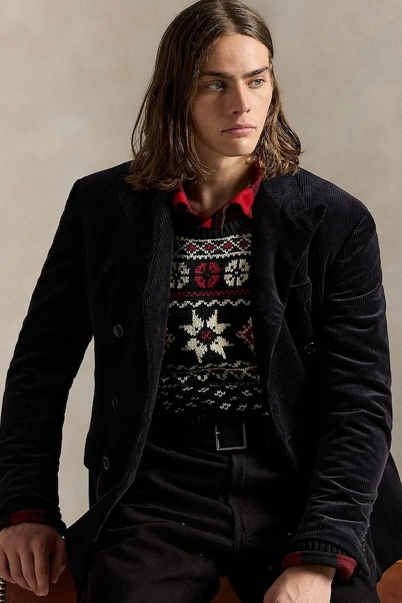 Sveter s prímesou kašmíru Polo Ralph Lauren 710982258 viacfarebná