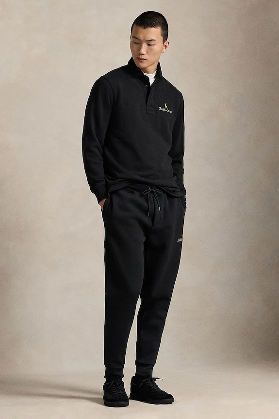 Odzież Polo Ralph Lauren sweter 710981780 czarny