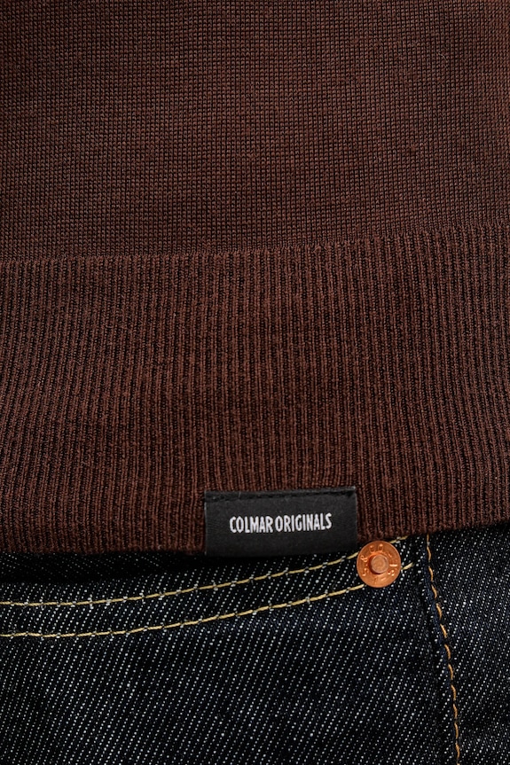 Colmar sweter wełniany 4485.4ZS brązowy