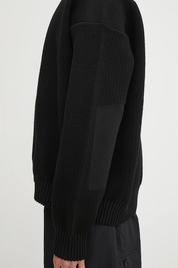 Vlněný svetr Y-3 Padded Knit Crew KD2555