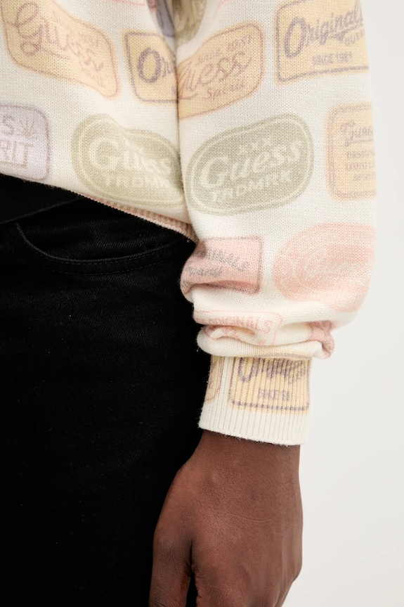 Guess Originals maglione in cotone M5BR00.Z3P41 beige
