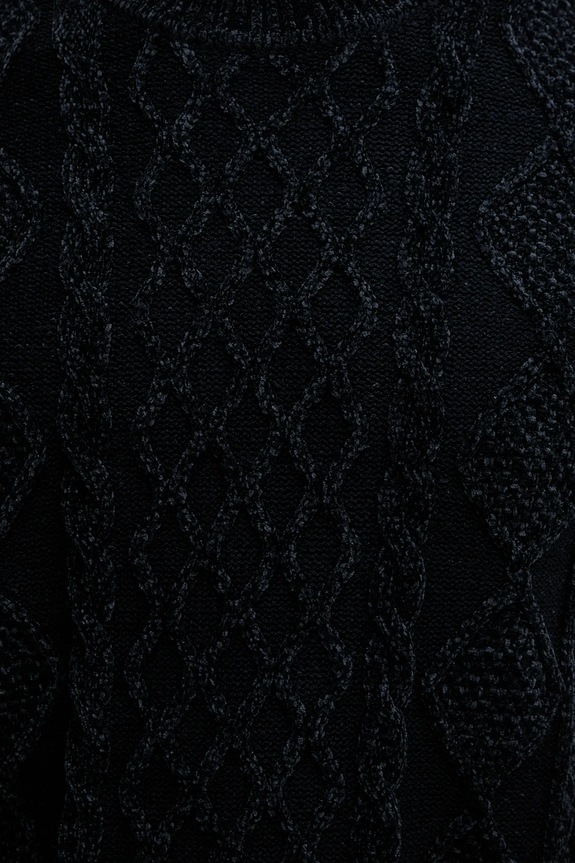 Armani Exchange sweter z dodatkiem wełny XM001331.AF13776 granatowy