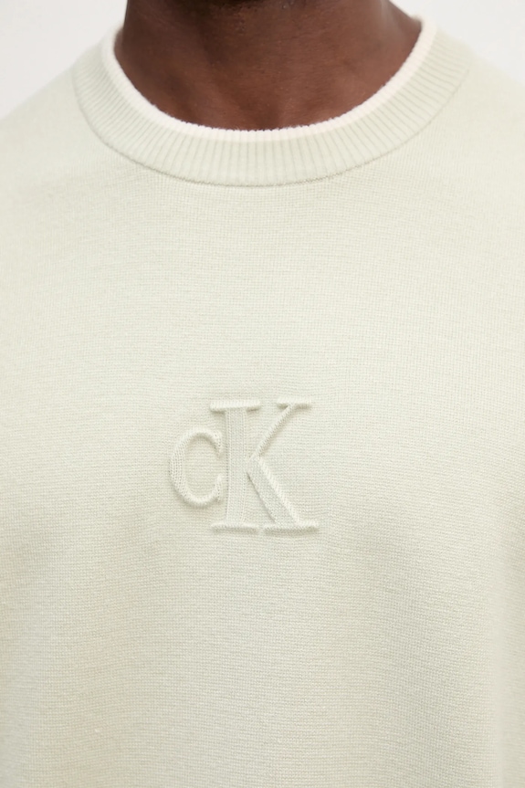 Calvin Klein Jeans pulover LV04RD300G galben