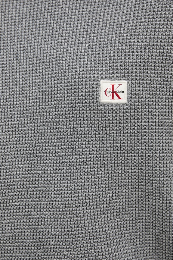 Calvin Klein Jeans pulover za muškarce od pamuka LV04RD313G siva