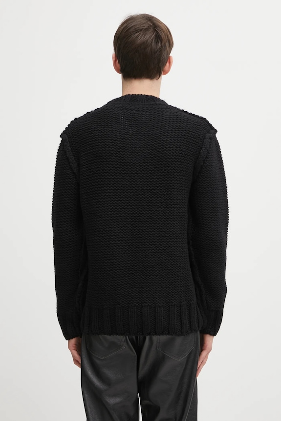 Oblečení Vlněný svetr MM6 Maison Margiela SH2HL0029.M13173.900S černá