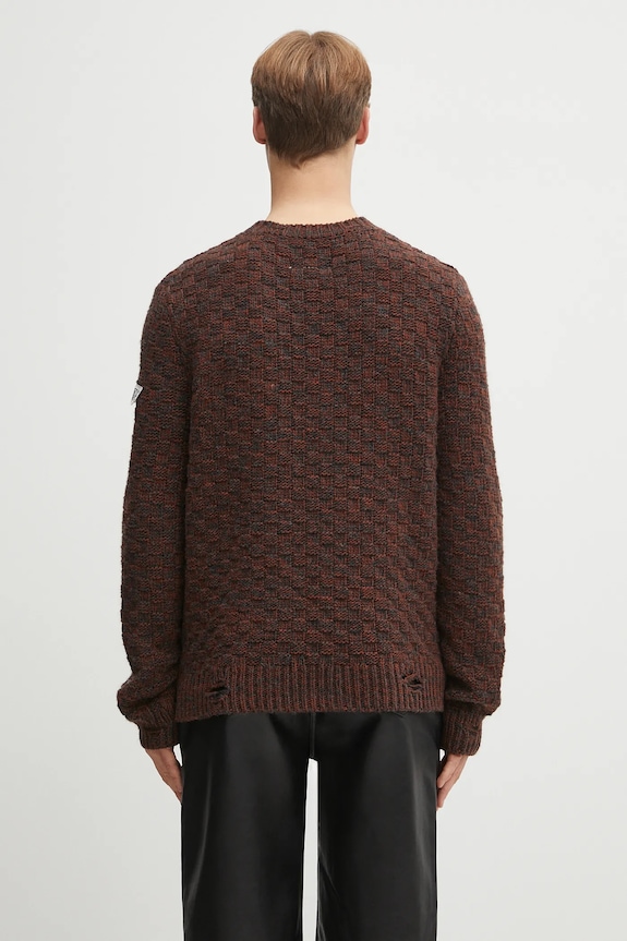 Îmbrăcăminte MM6 Maison Margiela pulover de lână SH2HL0034.M13174.961 maro