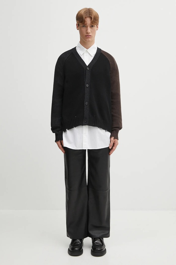Μάλλινη ζακέτα MM6 Maison Margiela SH2HP0013.M13160.961