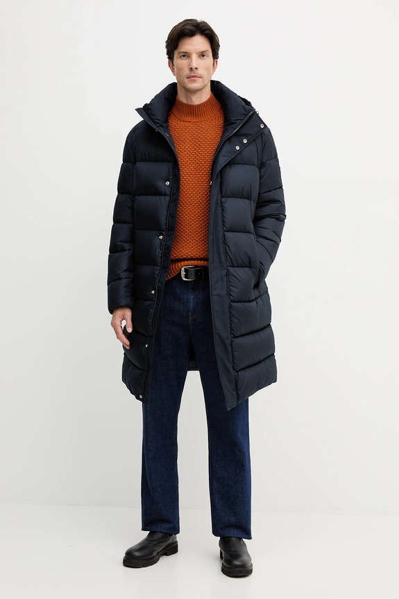 BOSS pulover de lână C-Heletto 50550008 portocaliu AW25