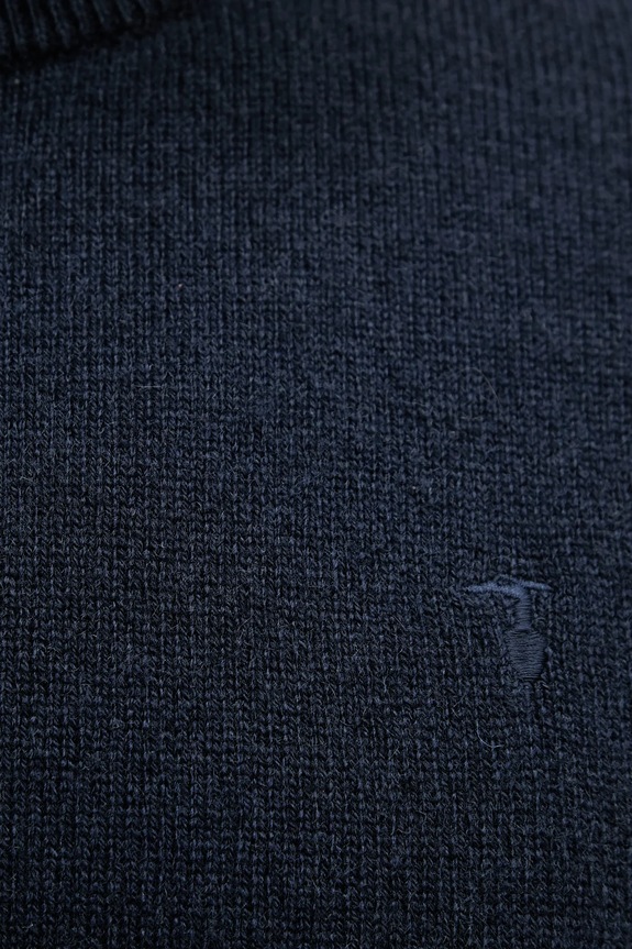 Trussardi sweter kaszmirowy M0208000022N granatowy