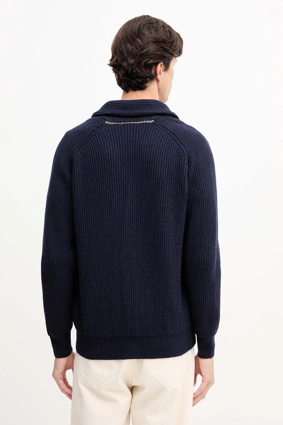 Ruházat Paul&Shark gyapjú kardigán 15311248 sötétkék