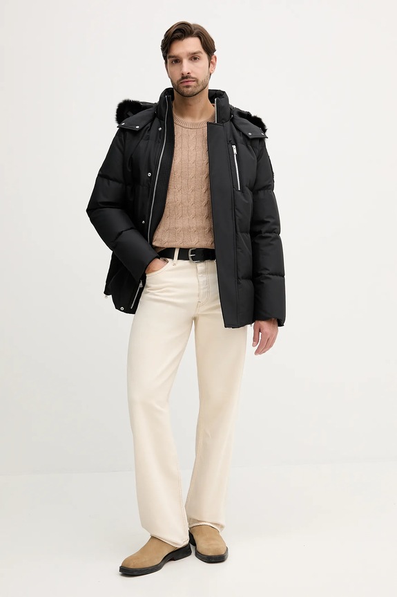 Tommy Hilfiger sweter wełniany MW0MW40442 brązowy AW25
