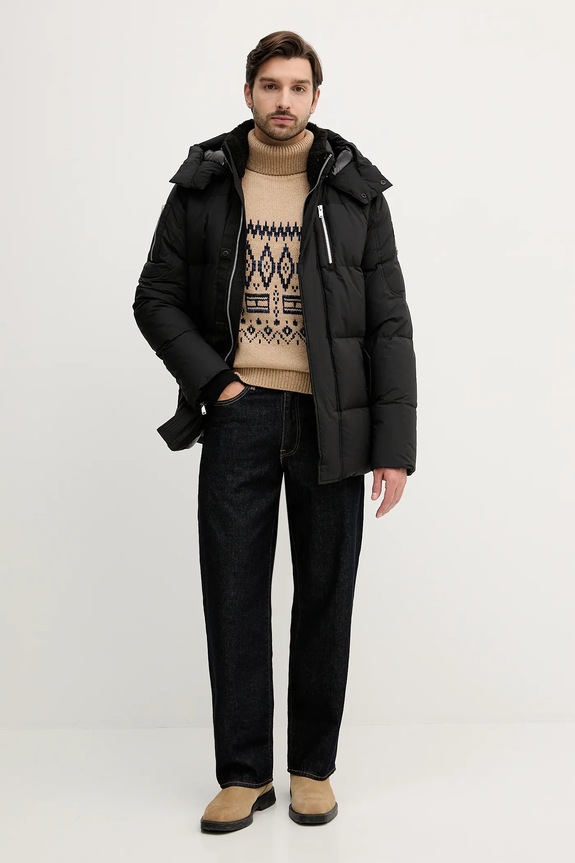 Tommy Hilfiger pulover din amestec de lână MW0MW40843 maro AW25