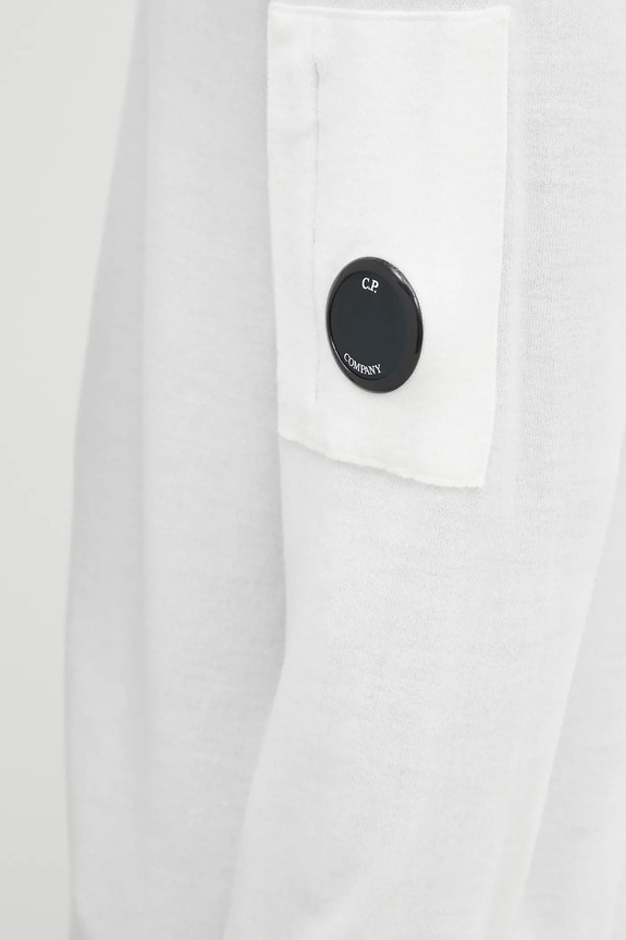 Μάλλινη μπλουζα C.P. Company μπεζ 19CMKN035A005528A