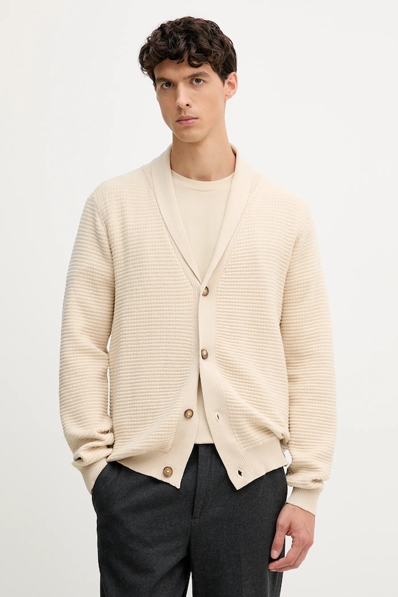 Lindbergh cardigan uni bej 30.831058