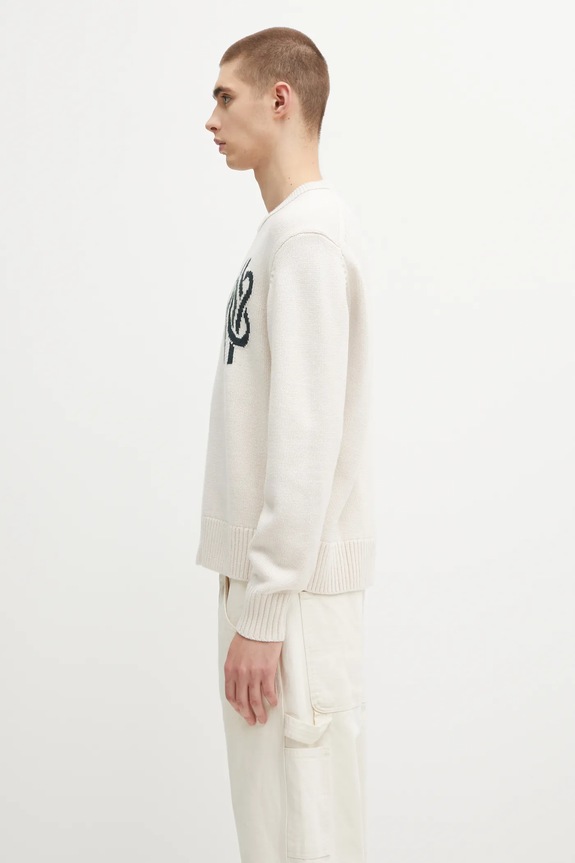 Filling Pieces Knit Sweater Knot wool Men's 422575500265 beige AW25