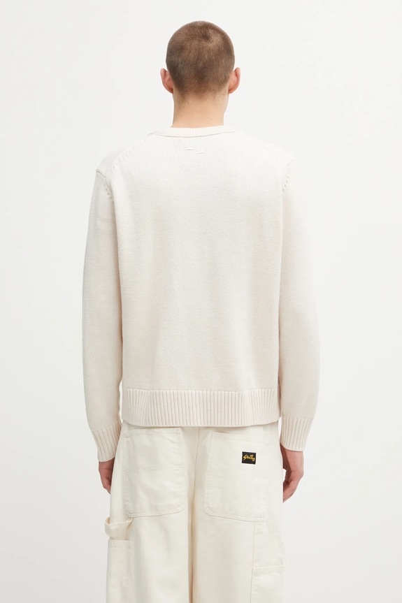 Clothing Filling Pieces Knit Sweater Knot wool Men's 422575500265 beige