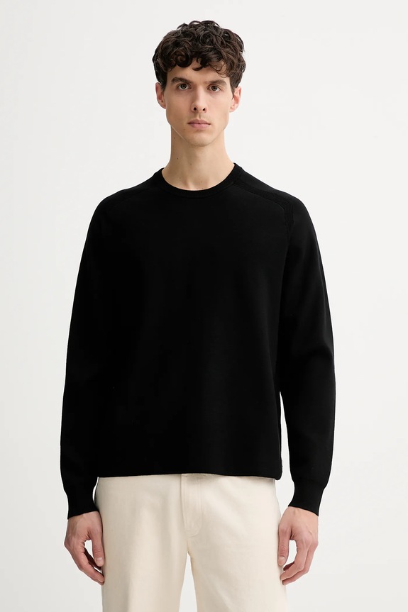 Pulover Calvin Klein bez uzorka crna LV040BM347