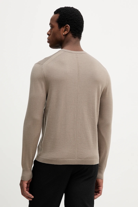 Oblečenie Vlnený sveter Calvin Klein LV04LB305G béžová