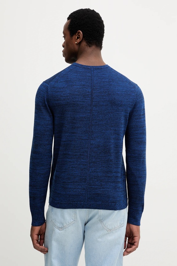 Oblečenie Vlnený sveter Calvin Klein LV04LB305G modrá