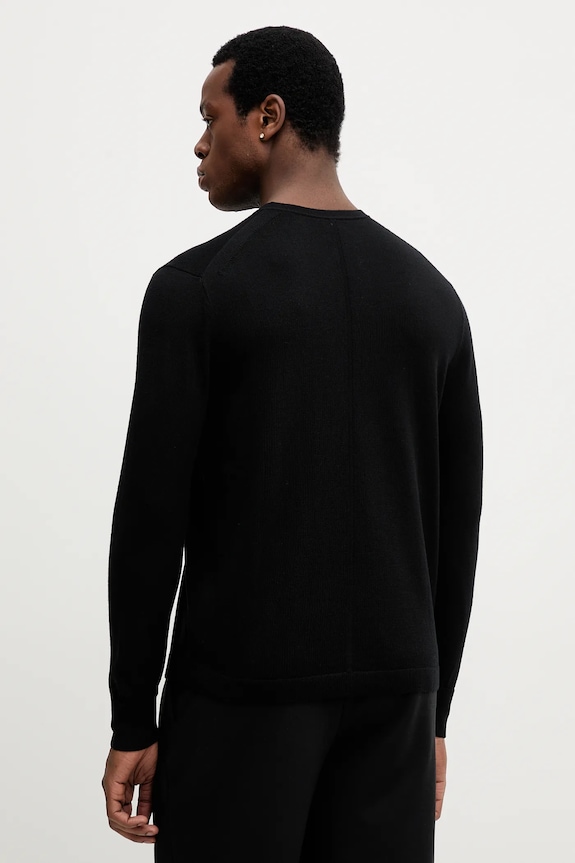 Oblečenie Vlnený sveter Calvin Klein LV04LB305G čierna